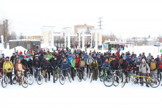 Новости: Ижевчане сядут на велосипеды в середине зимы