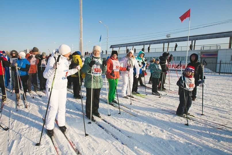 В Сургуте состоялась "Лыжня России" 2018