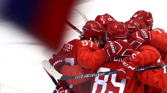 Сборная России по хоккею вышла в финал Олимпиады, обыграв Чехию со счетом 3:0