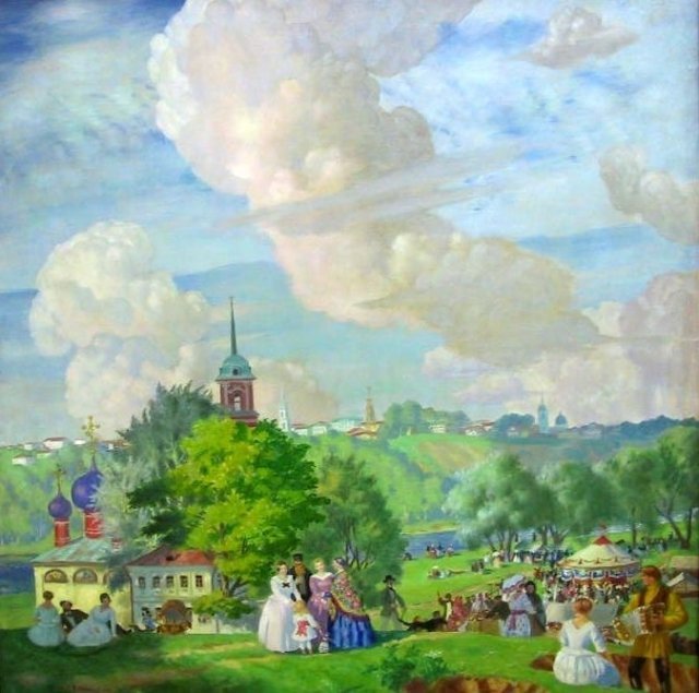 Лучшие произведения Кустодиева могут увидеть астраханцы до 4 апреля