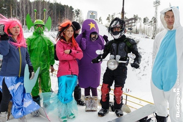 Red Bull Jump & Freeze. Фотоотчет