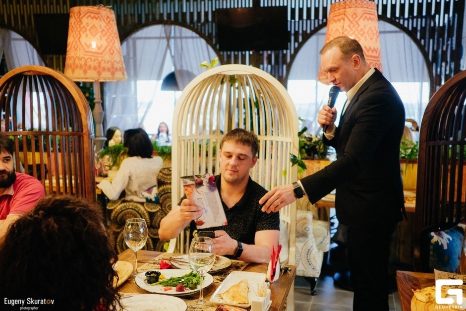 Открытие ресторана кавказской кухни "Гиви Ту Ю"