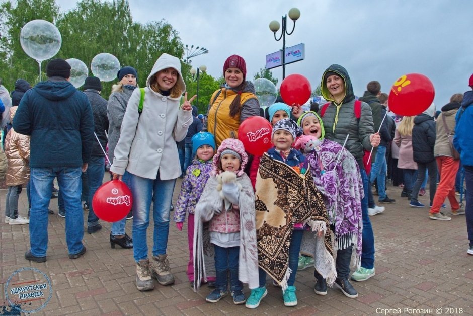 Фотоотчет: День защиты детей-2018 в Ижевске