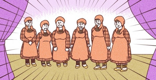 Новости Ижевска: «Бабушки из Бураново» стали героинями японских комиксов