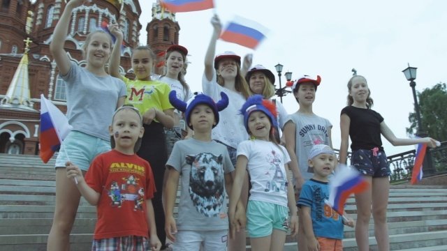 Юные ижевчане сняли клип в поддержку российских футболистов