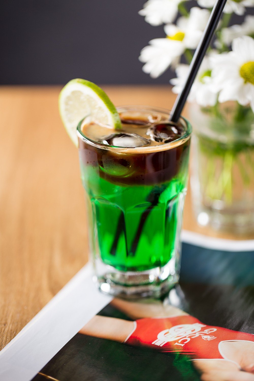 зеленый коктейль