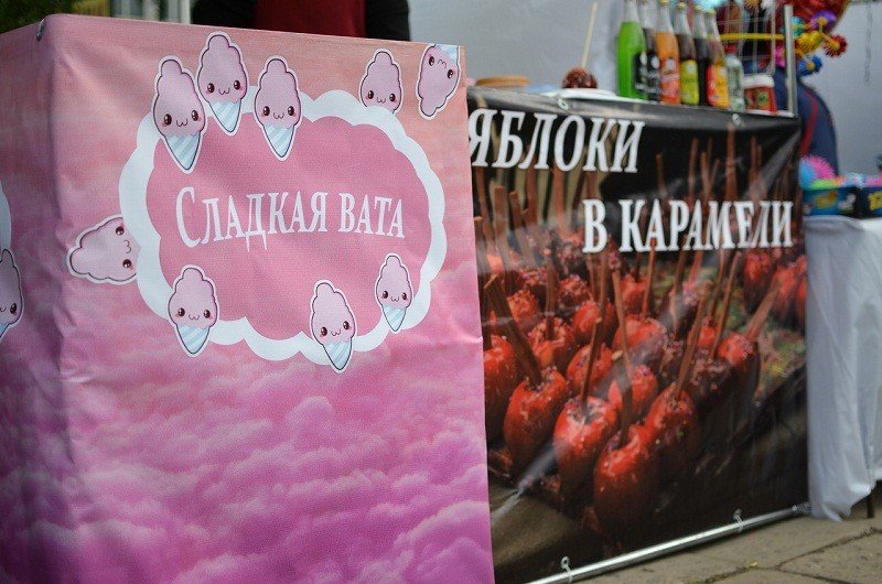 Сладкая вата | Карамельные яблоки | аквагрим в Ижевске