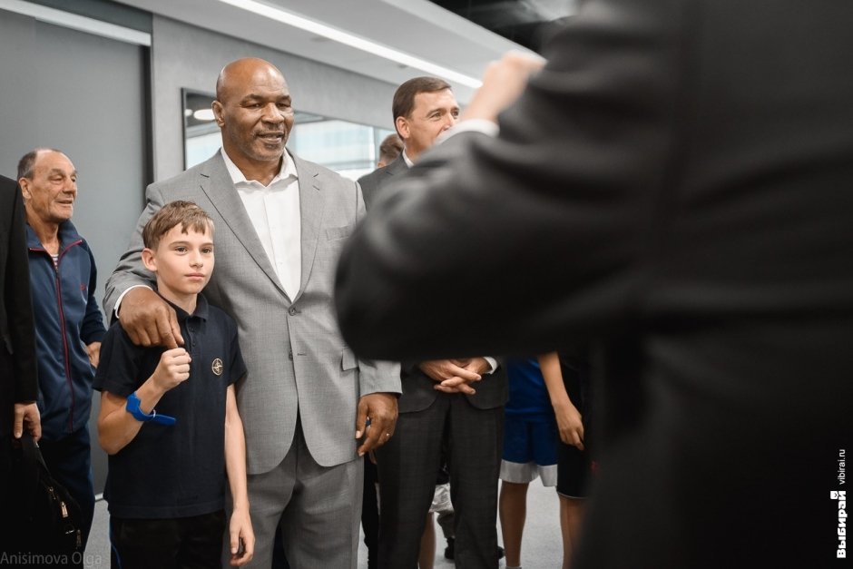 Mike Tyson в Екатеринбурге