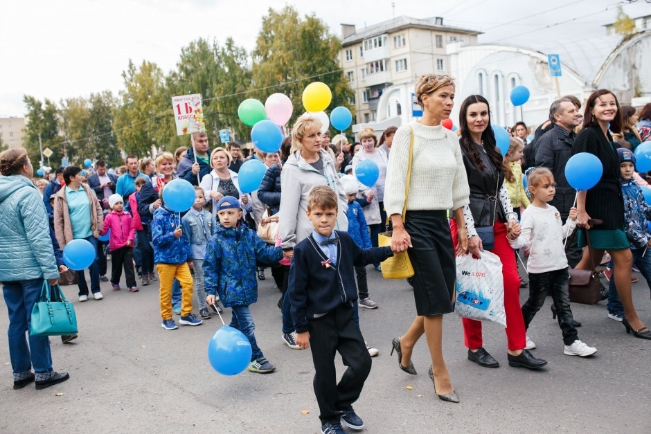 Парад первоклассников и Парад профессий 9 сентября 