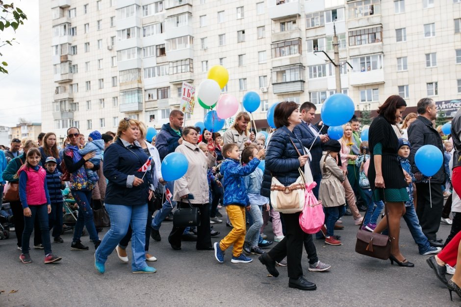 Парад первоклассников и Парад профессий 9 сентября 