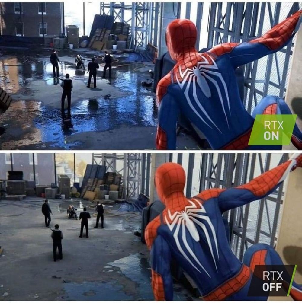 Spider-Man RTX vs Non RTX