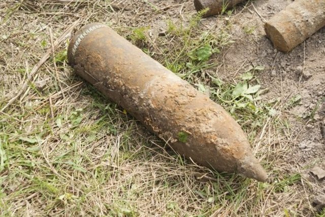 В Астрахани нашли боеприпасы времен войны