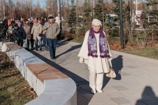 В Казани открылся бульвар «Белые цветы» по улице Абсалямова