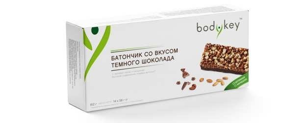 BodyKey™ Батончик со вкусом темного шоколада