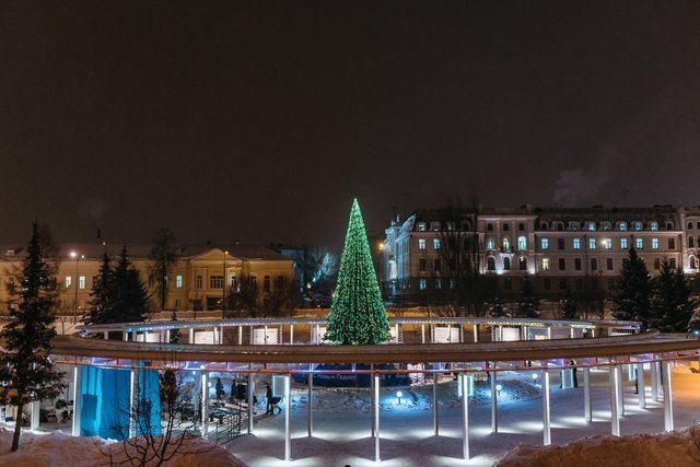 В Казани в парках и скверах пройдет новогодняя программа
