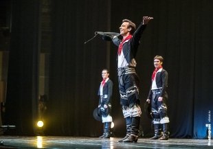 Концерт ансамбля Игоря Моисеева в Екатеринбурге.