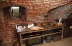Подвал-пекарня: мемориальная часть экспозиции