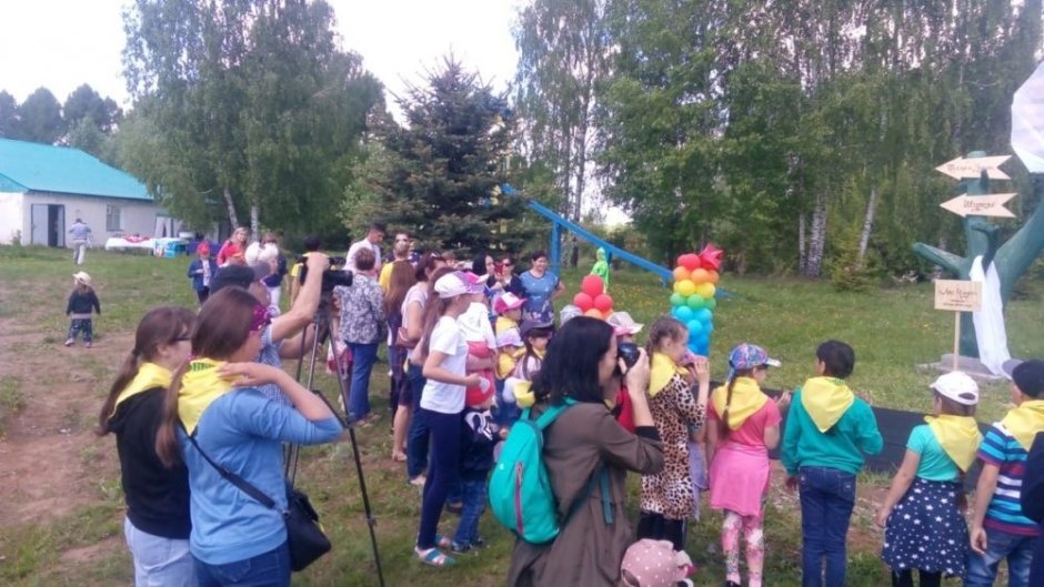 В селе Новый Кырлай состоялась Церемония закладки парка «Лес Чудес»