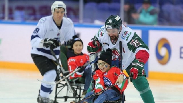 Благотворительный хоккейный матч пройдет в Казани