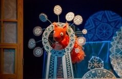 Солнышко и снежные человечки