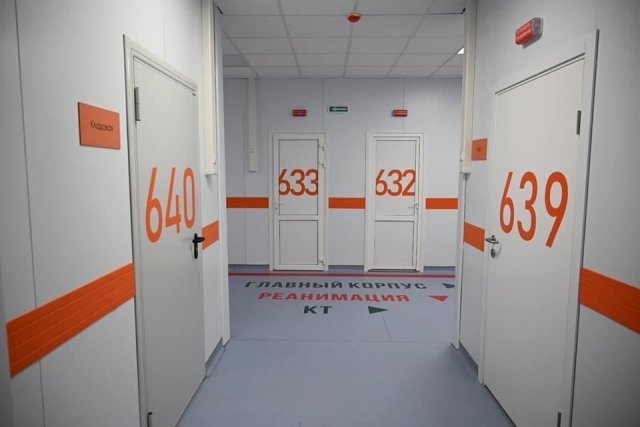 В Челябинске открылась больница, которую построили за 74 дня