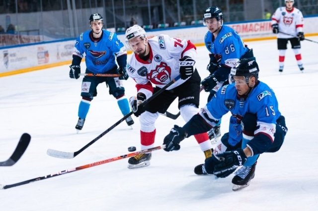 ХК «Сокол» проводит второй матч в плей-офф ВХЛ