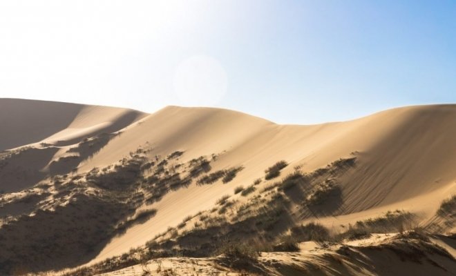 Бархан Сарыкум и прогулка на катере по Сулакскому каньону