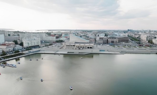 Экскурсия на крыше театра им. Камала