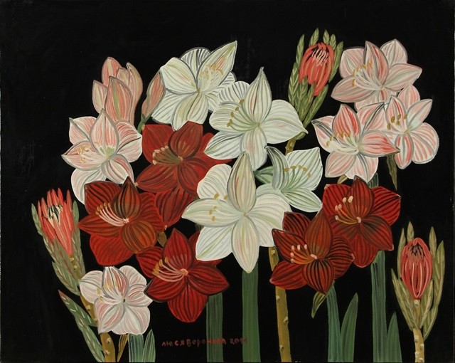 Amaryllis. 2011. Холст, масло. 80х100. Собрание Александра Воронина