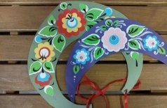 Расписной кокошник