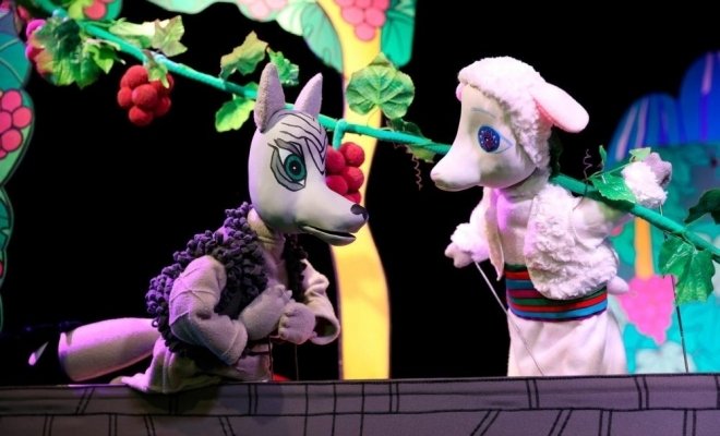 Волк, коза и козлята