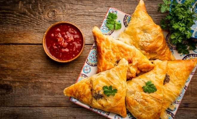 Самса с курицей