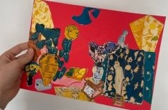 Аппликация + Анри Матисс (8–12 лет)