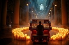 Шедевры мирового органа при свечах