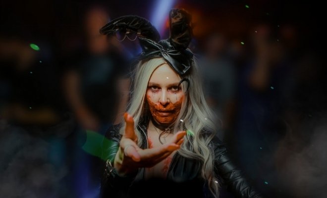 WeLove Drum & Bass Halloween Black