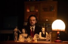 Ловля форели на закате