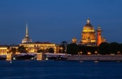 Северные острова, Финский залив и развод мостов на теплоходе