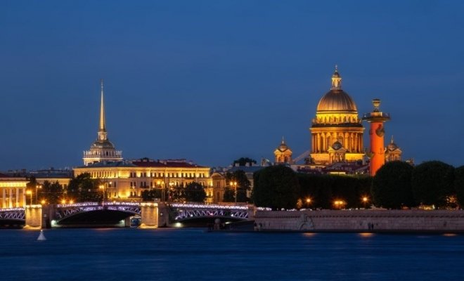 Северные острова, Финский залив и развод мостов на теплоходе
