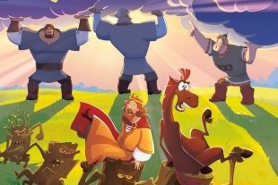 В этом году выйдет новый мультфильм «Три богатыря и свет клином»