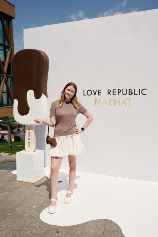 В Москве прошел запуск летней коллаборации HOT&COLD от LOVE REPUBLIC и Магнат