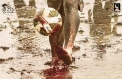 Грязный футбол