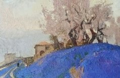 Игорь Шипилин. Крымский пейзаж. Масло