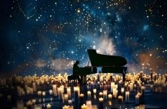 Рок-музыка на рояле и романтика свечей