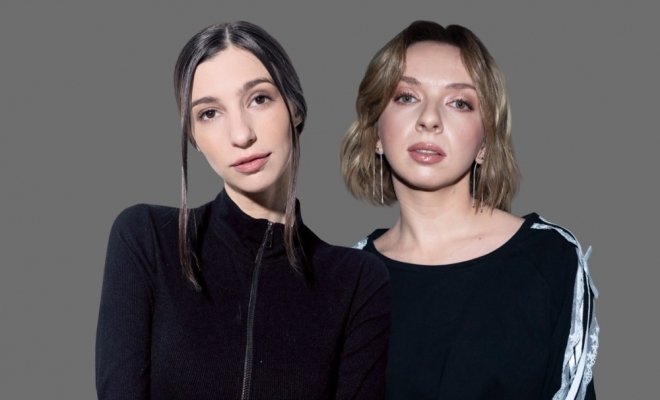 Полина Газаль и Катя Котофеева