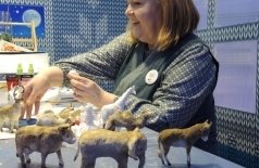 Новогодняя волшебная лошадка из ваты