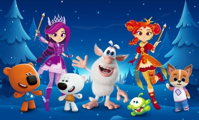 Ёлка телеканала «Мульт». Живые краски