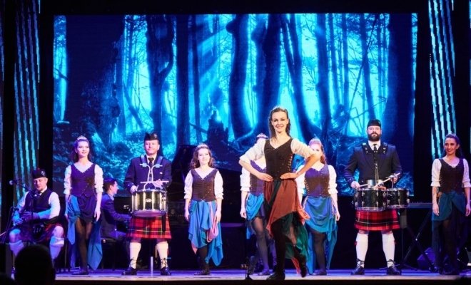 City Pipes. Ирландское шоу 2