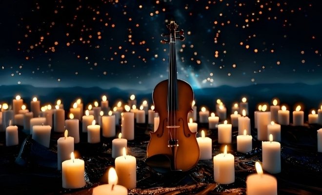 Новогодниe хиты при свечах