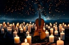 Новогодниe хиты при свечах