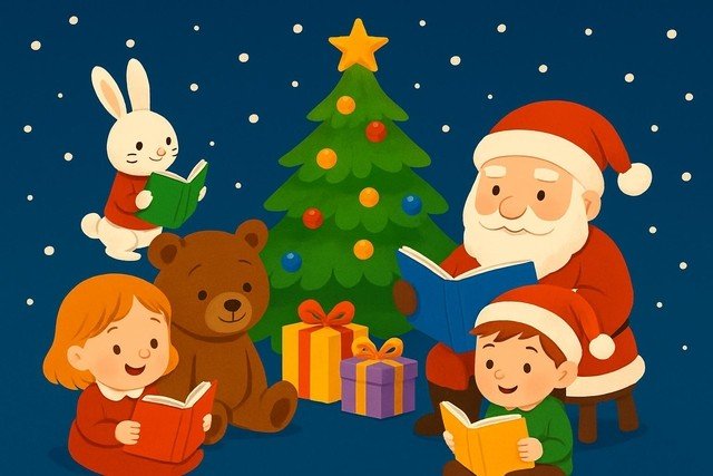 Подборка новогодних книг для малышей и младших школьников